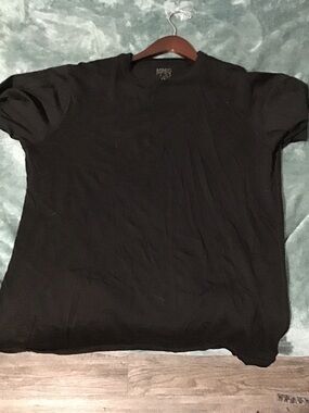 Men's Black Crew Neck Short Sleeve Tee